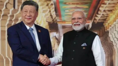 বিমানযাত্রার ক্লান্তি, মোদির নৈশভোজে গেলেন না শি জিনপিং