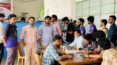 বুটেক্সে বাঁধনের বিনামূল্যে চক্ষু পরীক্ষা ক্যাম্প সেবা অনুষ্ঠিত