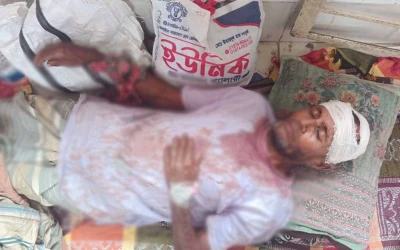 মহাদেবপুরে জমিজমা সংক্রান্ত বিরোধে চাষিকে পিটিয়ে জখম