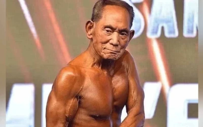 ৯০ বছর বয়সেও বডিবিল্ডিংয়ের সেরা কানাজাওয়া