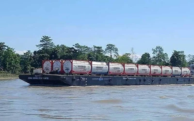 দেশভাগের পর প্রথম আসাম থেকে নৌপথে পণ্য এলো বাংলাদেশে