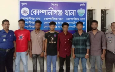 নোয়াখালীতে কিশোর গ্যাংবিরোধী অভিযানে আটক ১৪৫