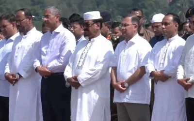 বিএনপি নেতা সালাহউদ্দিন আহমেদের জানাজায় প্রধানমন্ত্রী