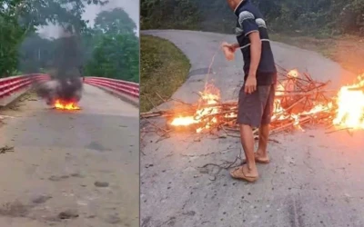 অবরোধে পর্যটক শূন্য সাজেক