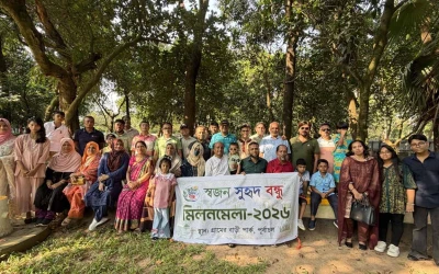 গ্রামের বাড়ি ও সি শেল পার্ক অ্যান্ড রিসোর্টে আনন্দঘন এক দিন