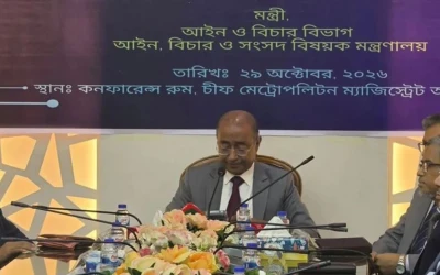 ডিজিটাল পদ্ধতিতে আসামি হাজিরা চালুর পরিকল্পনা করছে সরকার : আইনমন্ত্রী